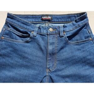 Kirkland Signature Men's Straight Fit Jeans, Med Blue, Size 30X30